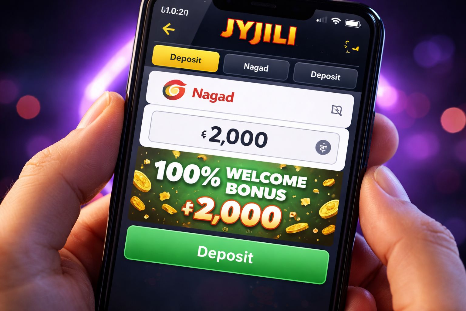 JYJILI স্বাগতম প্যাকেজ শর্তাবলী